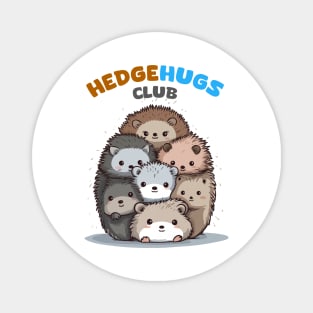 Hedgehugs Club Official Magnet